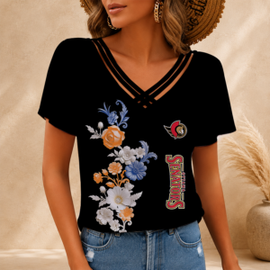Limited Edition – Customized NHL Ottawa Senators V-Neck Shirt TTH2107113