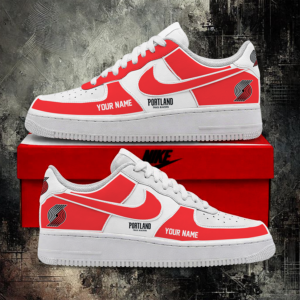 Limited Edition – Customized NBA Portland Trail Blazers Af1 Shoes TTH2107109