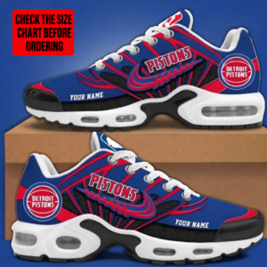 Limited Edition – Customized NBA Detroit Pistons Air Max Plus Sneakers TTH2107106