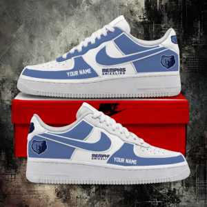 Limited Edition – Customized NBA Memphis Grizzlies Af1 Shoes TTH2107109