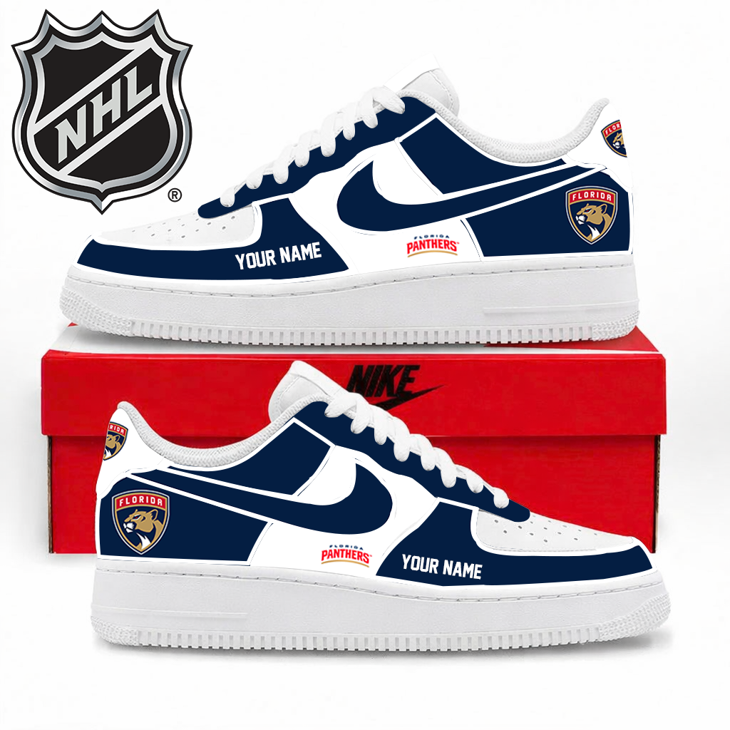 Limited Edition – Customized NHL Florida Panthers Af1 Shoes TTH2107110