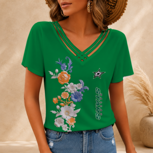 Limited Edition – Customized NHL Dallas Stars V-Neck Shirt TTH2107113