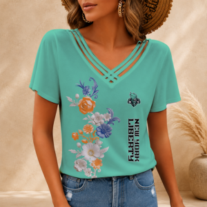 Limited Edition – Customized WNBA New York Liberty V-Neck Shirt TTH2107107