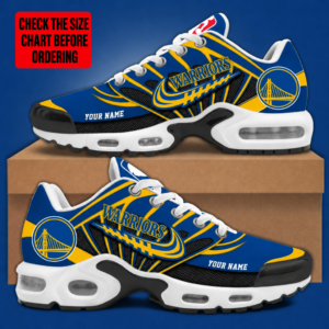 Limited Edition – Customized NBA Golden State Warriors Air Max Plus Sneakers TTH2107106