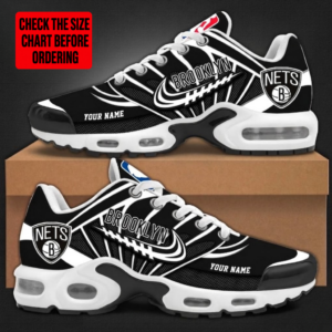 Limited Edition – Customized NBA Brooklyn Nets Air Max Plus Sneakers TTH2107106
