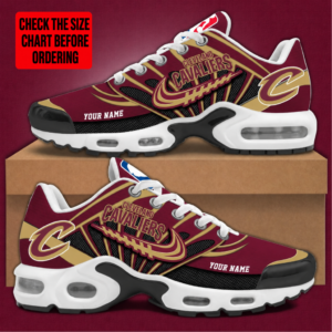 Limited Edition – Customized NBA Cleveland Cavaliers Air Max Plus Sneakers TTH2107106
