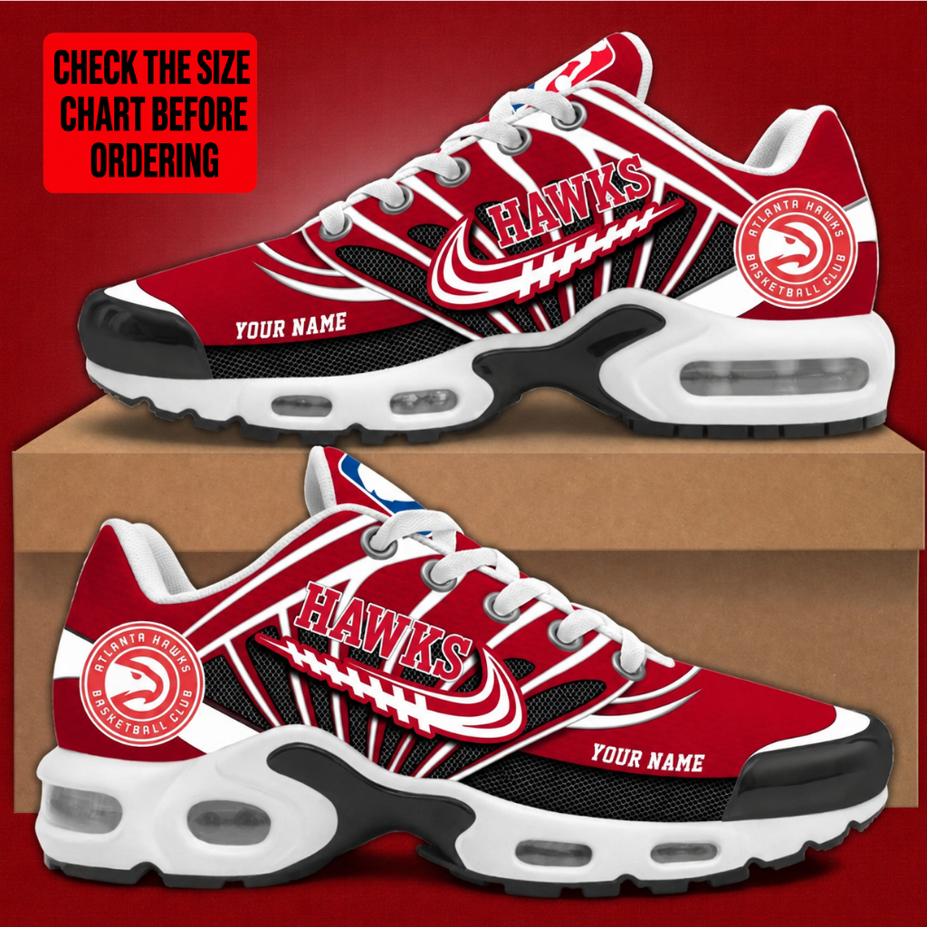 Limited Edition – Customized NBA Atlanta Hawks Air Max Plus Sneakers TTH2107106