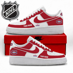Limited Edition – Customized NHL Montreal Canadiens Af1 Shoes TTH2107110