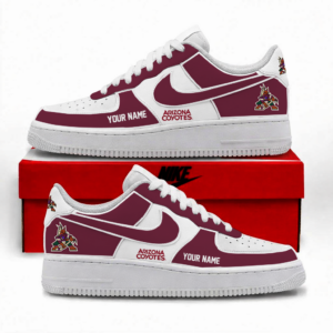 Limited Edition – Customized NHL Arizona Coyotes Af1 Shoes TTH2107110