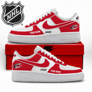 Limited Edition – Customized NHL Carolina Hurricanes Af1 Shoes TTH2107110