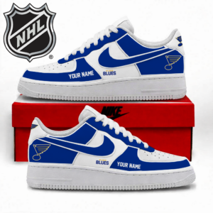 Limited Edition – Customized NHL St. Louis Blues Af1 Shoes TTH2107110