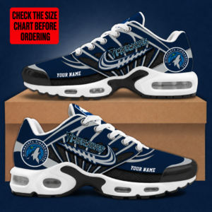 Limited Edition – Customized NBA Minnesota Timberwolves Air Max Plus Sneakers TTH2107106