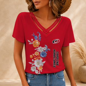 Limited Edition – Customized NHL Carolina Hurricanes V-Neck Shirt TTH2107113