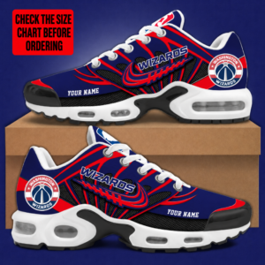 Limited Edition – Customized NBA Washington Wizards Air Max Plus Sneakers TTH2107106