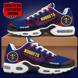 Limited Edition – Customized NBA Denver Nuggets Air Max Plus Sneakers TTH2107106