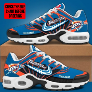 Limited Edition – Customized NBA Oklahoma City Thunder Air Max Plus Sneakers TTH2107106