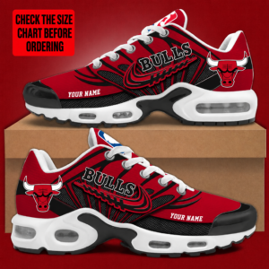 Limited Edition – Customized NBA Chicago Bulls Air Max Plus Sneakers TTH2107106