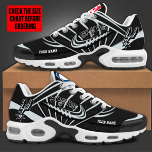 Limited Edition – Customized NBA San Antonio Spurs Air Max Plus Sneakers TTH2107106