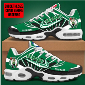 Limited Edition – Customized NBA Boston Celtics Air Max Plus Sneakers TTH2107106