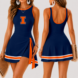 Limited Edition – Customized NCAA Illinois Fighting Illini Women’s Summer Skort Dress TTH2107119