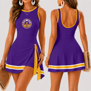 Limited Edition – Customized WNBA Los Angeles Sparks Women’s Summer Skort Dress