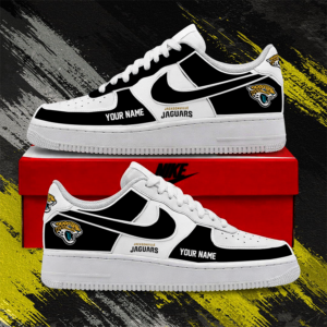 Limited Edition – Customized NFL Jacksonville Jaguars Af1 Shoes TTH2107122