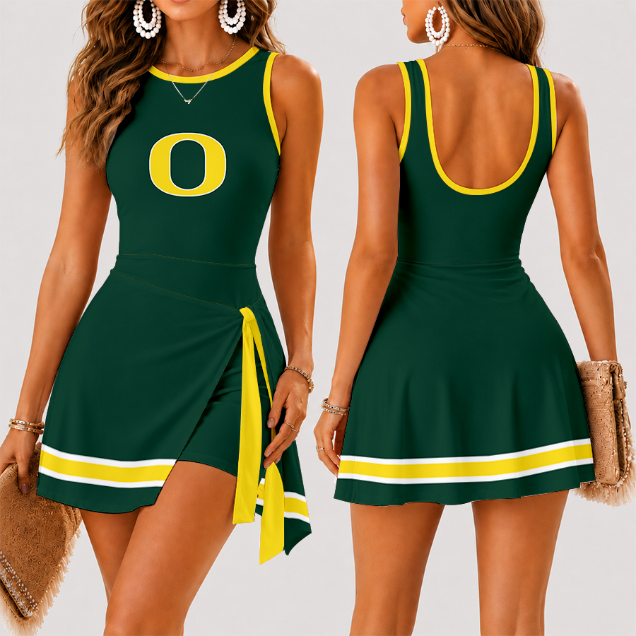 Limited Edition – Customized Ncaa Oregon Ducks Women’s Summer Skort Dress