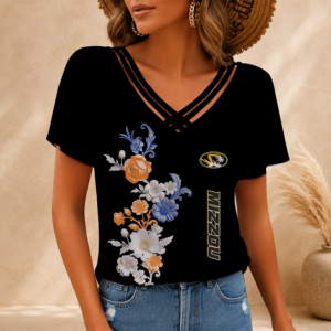 Limited Edition – Customized NCAA Missouri Tigers V-Neck Shirt TTH2107118