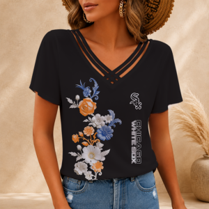 Limited Edition – Customized MLB Chicago White Sox V-Neck Shirt TTH2107117