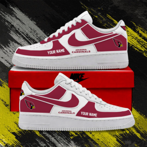 Limited Edition – Customized NFL Arizona Cardinals Af1 Shoes TTH2107122