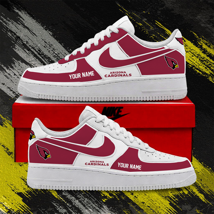 Limited Edition – Customized NFL Arizona Cardinals Af1 Shoes TTH2107122