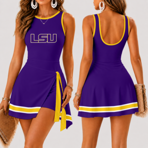 Limited Edition – Customized NCAA Lsu Tigers Women’s Summer Skort Dress TTH2107119