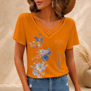 Limited Edition – Customized NCAA Tennessee Volunteers V-Neck Shirt TTH2107118
