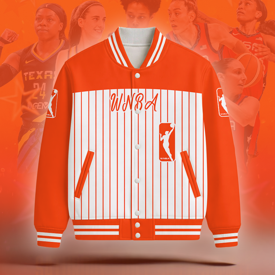 Limited Edition – Customized WNBA Women’s National Basketball Association Baseball Jacket TTH2107123