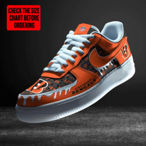 Limited Edition – Customized NFL Cincinnati Bengals Af1 Shoes TTH2107112