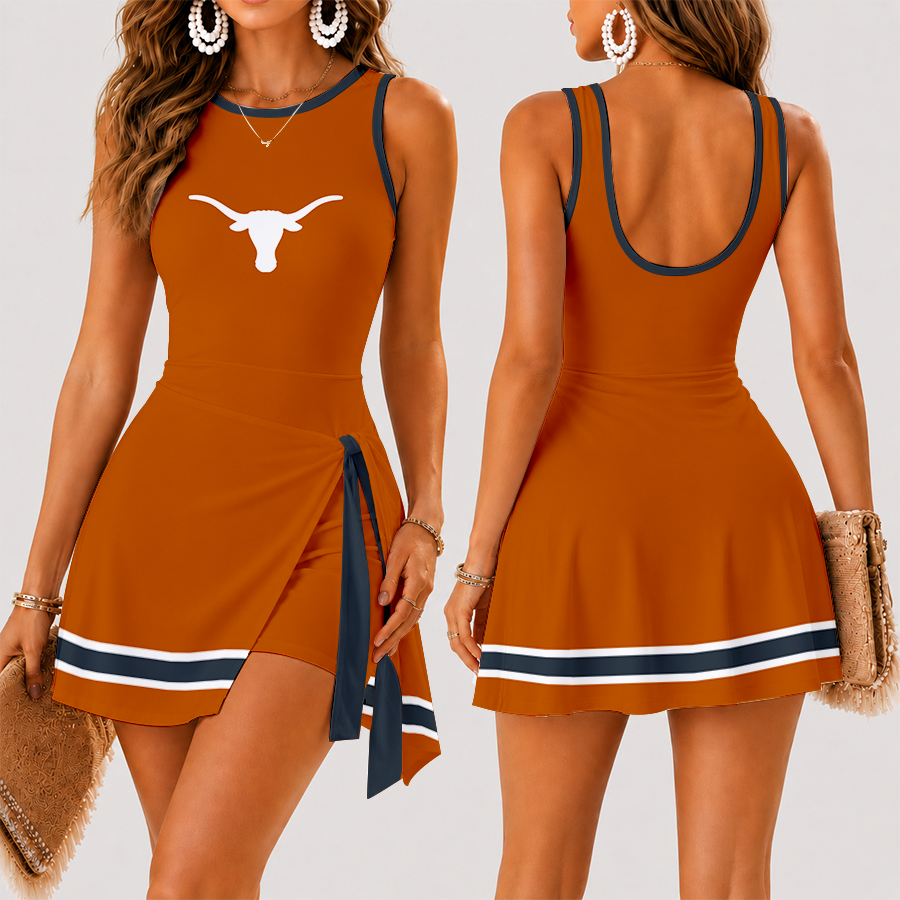 Limited Edition – Customized NCAA Texas Longhorns Women’s Summer Skort Dress TTH2107119