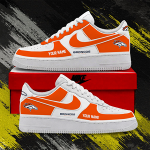 Limited Edition – Customized NFL Denver Broncos Af1 Shoes TTH2107122