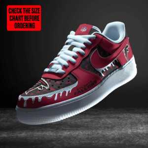 Limited Edition – Customized NFL Atlanta Falcons Af1 Shoes TTH2107112
