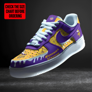 Limited Edition – Customized NFL Minnesota Vikings Af1 Shoes TTH2107112