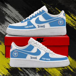 Limited Edition – Customized NFL Tennessee Titans Af1 Shoes TTH2107122