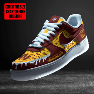 Limited Edition – Customized NFL Washington Commanders Af1 Shoes TTH2107112