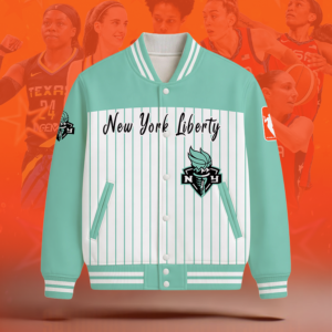 Limited Edition – Customized WNBA New York Liberty Baseball Jacket TTH2107123