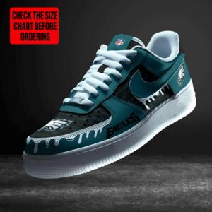 Limited Edition – Customized NFL Philadelphia Eagles Af1 Shoes TTH2107112