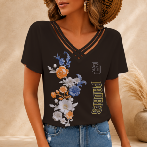Limited Edition – Customized MLB San Diego Padres V-Neck Shirt TTH2107117