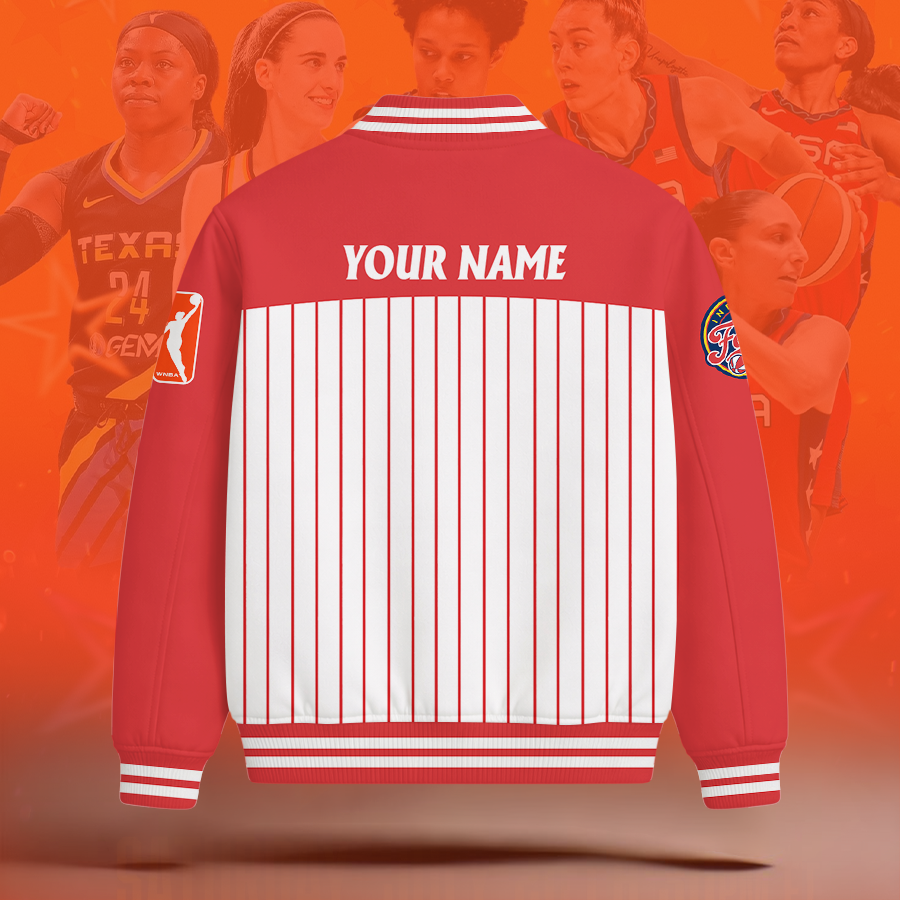 Limited Edition – Customized WNBA Indiana Fever Baseball Jacket TTH2107123 - Image 2