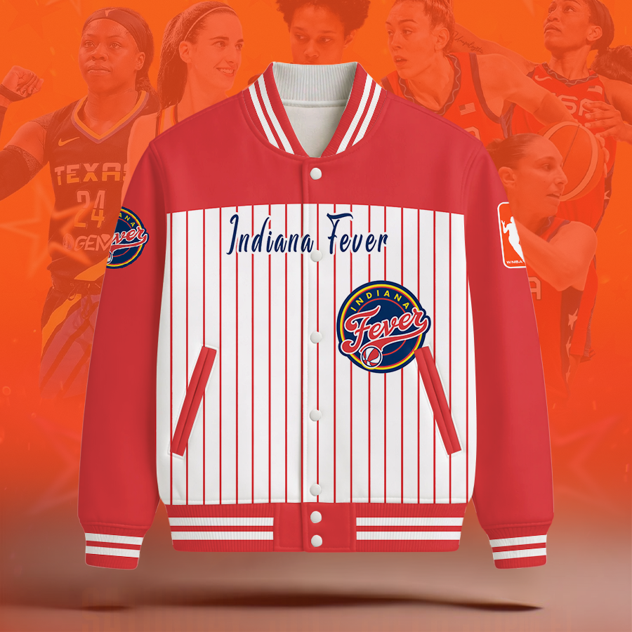 Limited Edition – Customized WNBA Indiana Fever Baseball Jacket TTH2107123