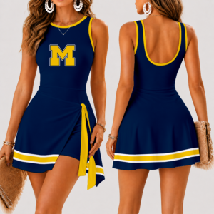 Limited Edition – Customized NCAA Michigan Wolverines Women’s Summer Skort Dress TTH2107121