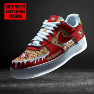 Limited Edition – Customized NFL San Francisco 49Ers Af1 Shoes TTH2107112