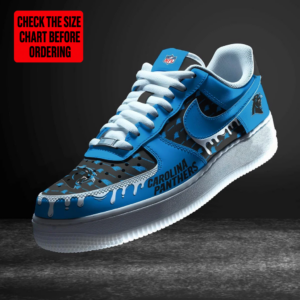 Limited Edition – Customized NFL Carolina Panthers Af1 Shoes TTH2107112