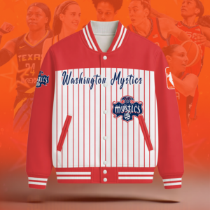 Limited Edition – Customized WNBA Washington Mystics Baseball Jacket TTH2107123